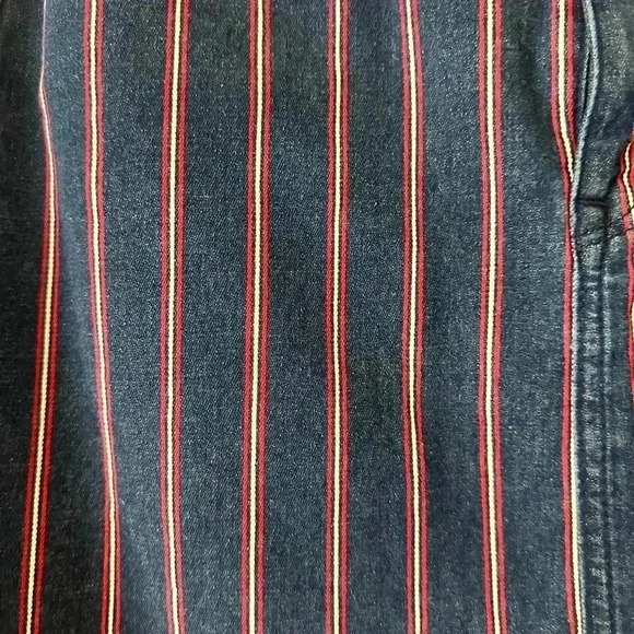 American Eagle Denim Mini Skirt with Stripes - Picture 5 of 5